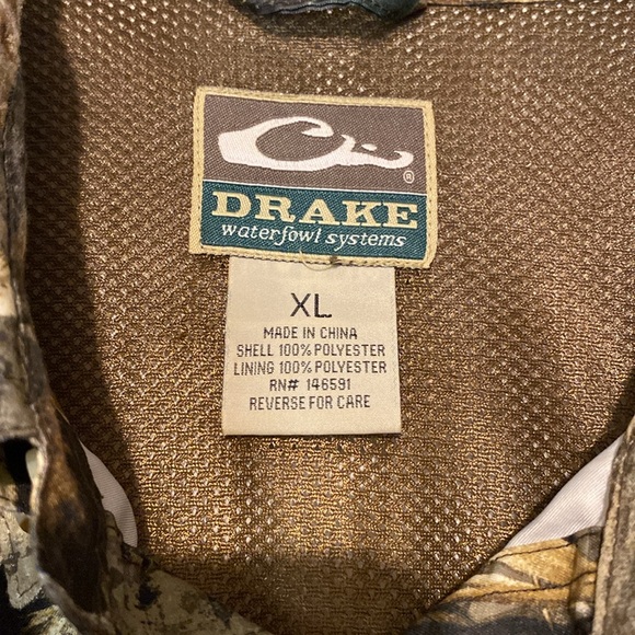 Drake Waterfowl System Men’s Shirt- XL - Picture 3 of 6